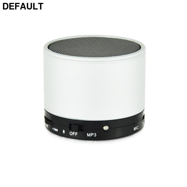 Portable Subwoofer Bluetooth Speaker with Mic and TF Card Support White Mini Speakers