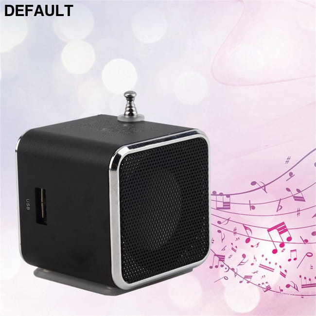 Portable USB Mini Stereo Speaker Wireless Music Player Black Bluetooth Speakers