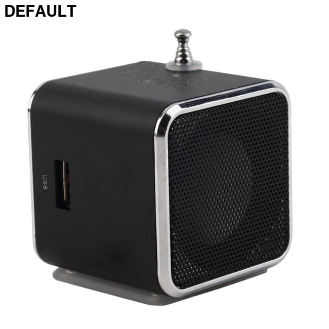 Portable USB Mini Stereo Speaker Wireless Music Player Black Bluetooth Speakers