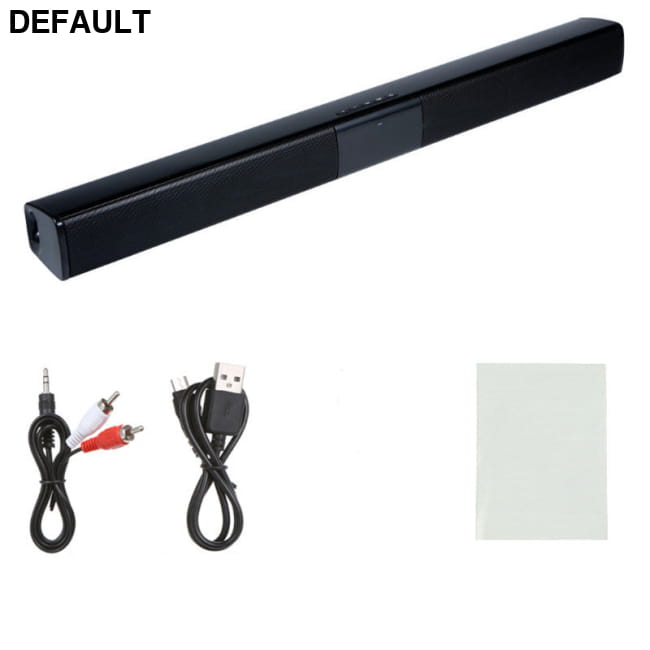 Portable wireless bluetooth speaker Black Home Theater Speakers Electronics