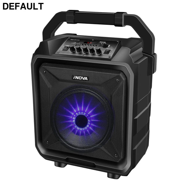 Portable Wireless Party Speaker with Disco Lighting Black Audio Systems Best Selling Products