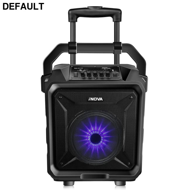 Portable Wireless Party Speaker with Disco Lighting Black Audio Systems Best Selling Products