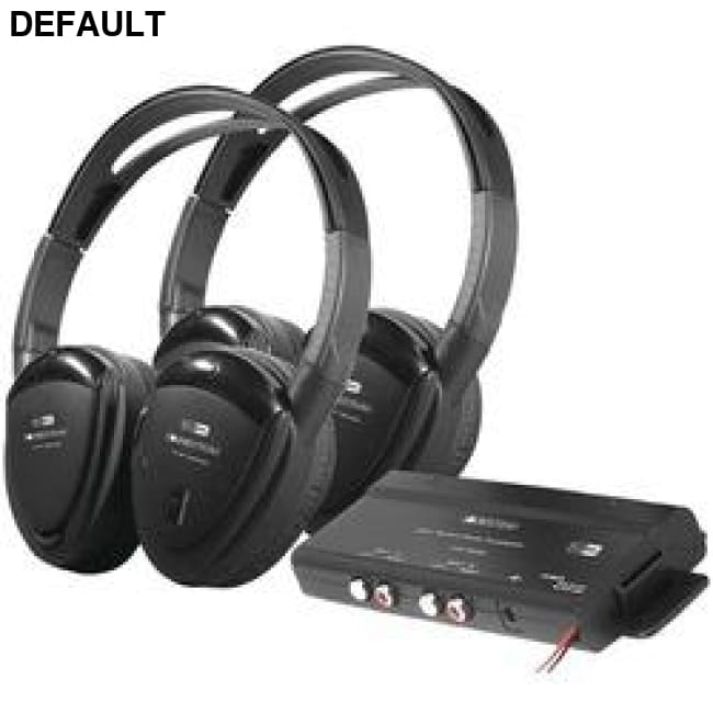 Power Acoustik 2 Sets Of 2-channel Rf 900mhz Wireless Headphones With Transmitter Ir Electronics