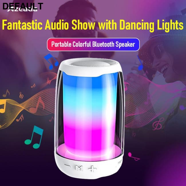 PRODA/AZEADA Midone Mini PD-S800 TWS Wireless Speaker 1200mAh With TF Card FM 360 Degree LightShow Portable Outdoor