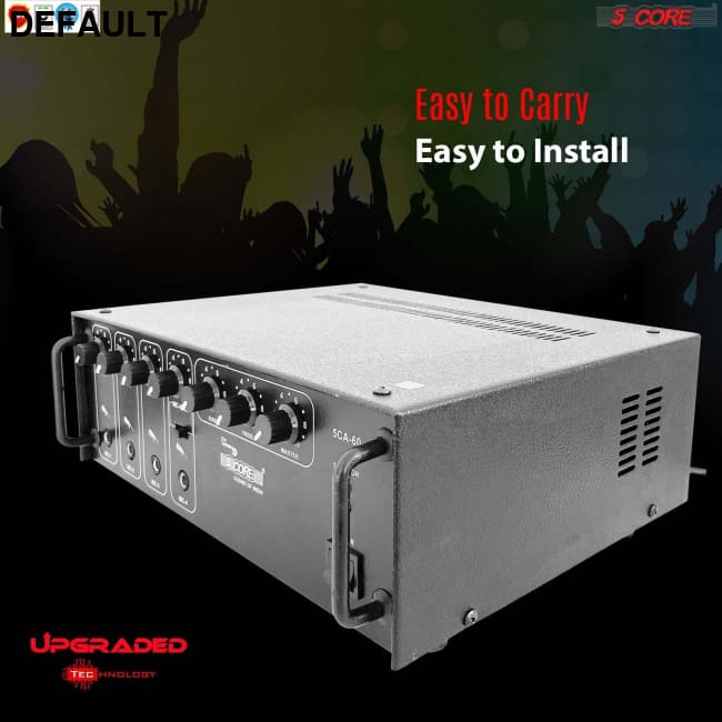 Products Amplifier Home Audio Receiver Amp Stereo System USB Input 3 Mic Aux Mini For Speakers Surround Sound 5 Core