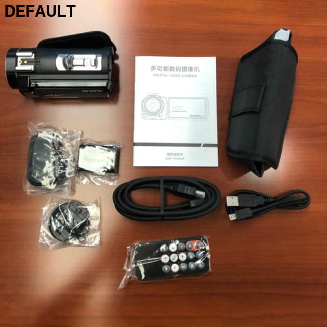 Professional 4K Camcorder with Night Vision WiFi and Touch Screen Digital Camcorders Cameras