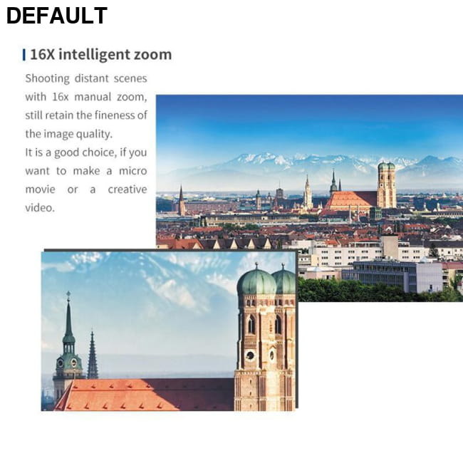 Professional 4K Camcorder with Night Vision WiFi and Touch Screen Digital Camcorders Cameras