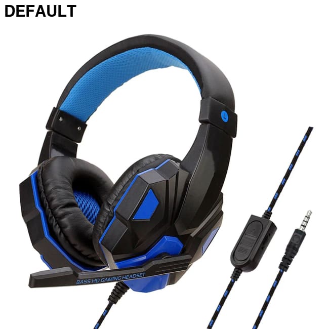 Professional LED Light 3.5mm Wired Gaming Headphones With HD Mic For Computer PS4 PS5 Xbox Bass Stereo PC Headset Gifts