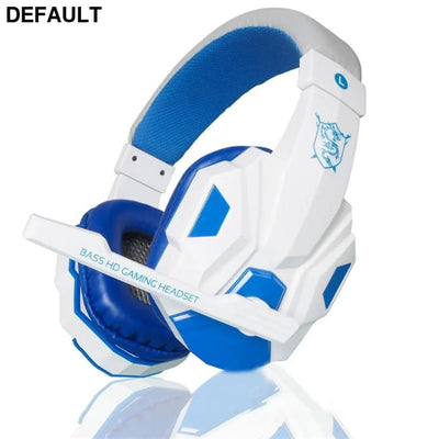 Professional LED Light 3.5mm Wired Gaming Headphones With HD Mic For Computer PS4 PS5 Xbox Bass Stereo PC Headset Gifts