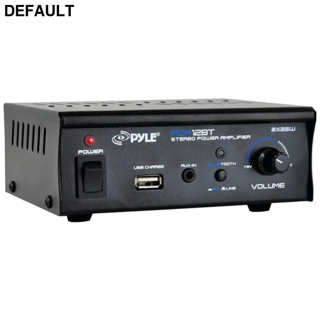 Pyle Home PCA12BT 25-Watt x 2 Mini Blue Series Bluetooth PYLPCA12BT Audio Receiver Electronics