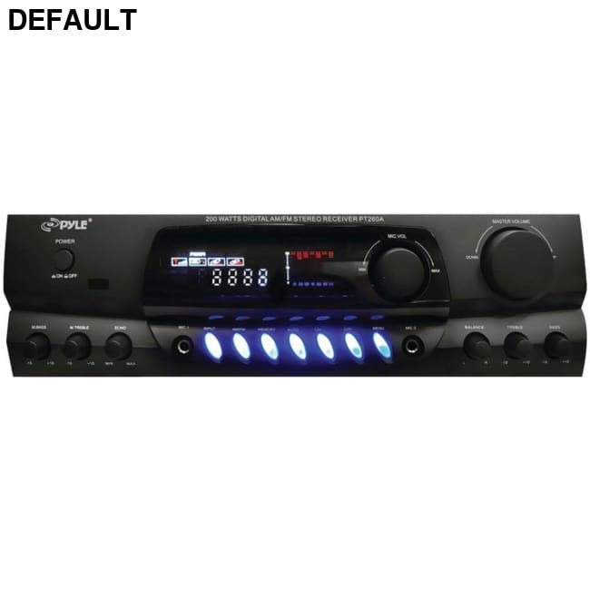 Pyle Home PT260A 200-Watt Digital Stereo Receiver PYRPT260A Audio Electronics