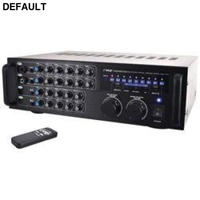Pyle Pro 1000-watt Bluetooth Stereo Mixer Karaoke Amp Home Audio Receiver Components