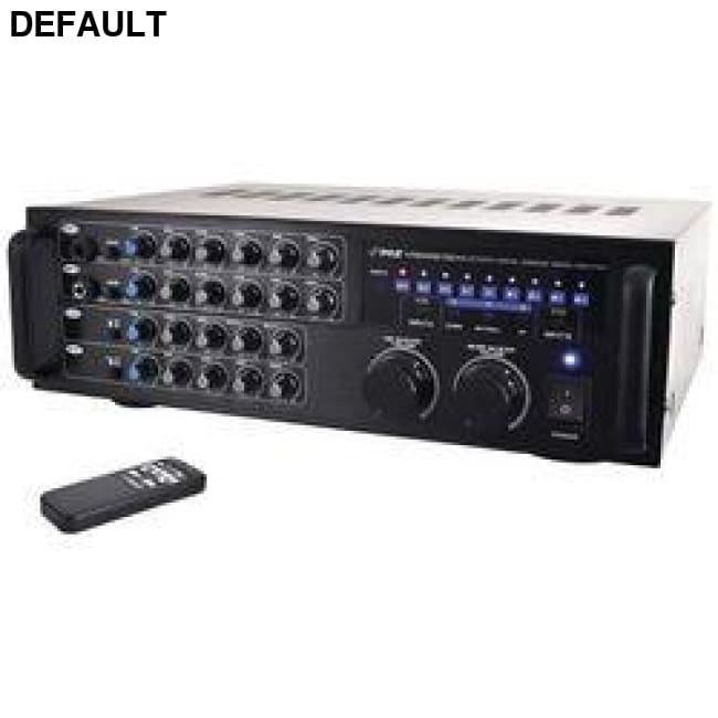 Pyle Pro 1000-watt Bluetooth Stereo Mixer Karaoke Amp Home Audio Receiver Components