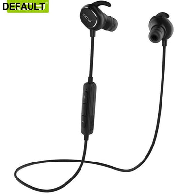 QCY QY19 Sports Bluetooth Earphones Wireless Sweatproof Headset Music Stereo Earbuds V4.1 with Microphone Black