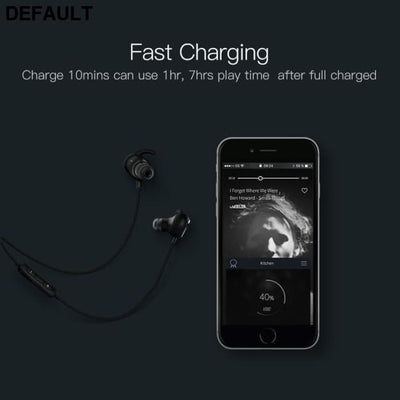 QCY QY19 Sports Bluetooth Earphones Wireless Sweatproof Headset Music Stereo Earbuds V4.1 with Microphone Headsets