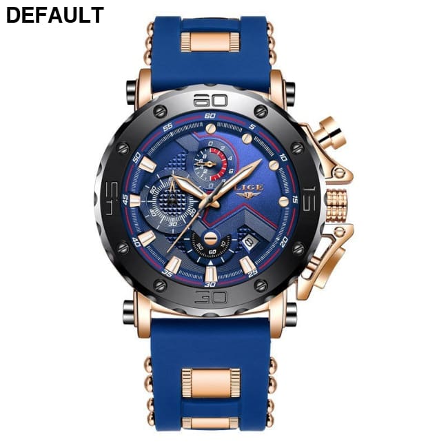 Quartz Calendar Multifunctional Waterproof Watch Chronograph Table Duct tape rose gold blue Men Watches Best Selling