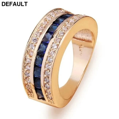 Real Diamond Sapphire Ring for Women 18k Gold Bague or Jaune Bizuteria Jewelry Anillos Men Gemstone Anel Rings