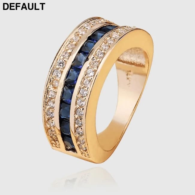 Real Diamond Sapphire Ring for Women 18k Gold Bague or Jaune Bizuteria Jewelry Anillos Men Gemstone Anel Rings