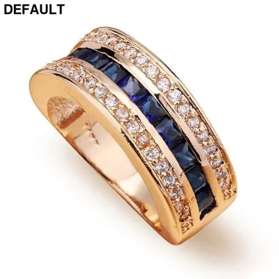 Real Diamond Sapphire Ring for Women 18k Gold Bague or Jaune Bizuteria Jewelry Anillos Men Gemstone Anel Rings