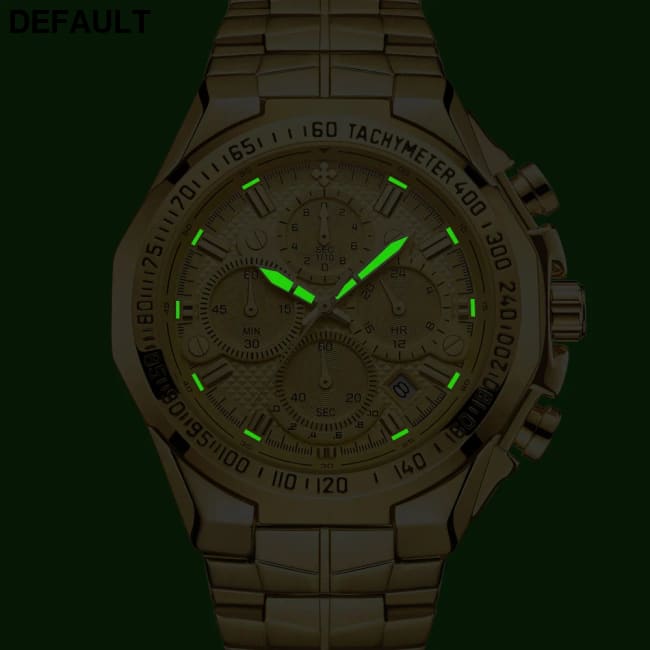 Relogio Masculino WWOOR Mens Watches 2024 Top Brand Luxury Wrist For Men Gold Big Golden Male Chronograph Wristwatch