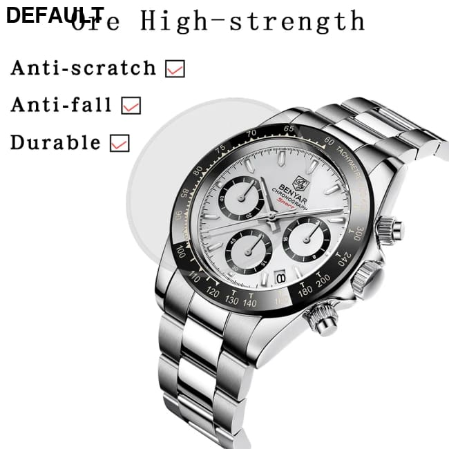 Relojes Hombre 2024 BENYAR New Watches Men Luxury Brand Chronograph Male Sport Waterproof Stainless Steel Quartz Watch