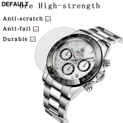 Relojes Hombre 2024 BENYAR New Watches Men Luxury Brand Chronograph Male Sport Waterproof Stainless Steel Quartz Watch