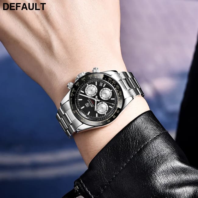Relojes Hombre 2024 BENYAR New Watches Men Luxury Brand Chronograph Male Sport Waterproof Stainless Steel Quartz Watch