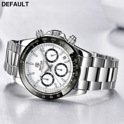 Relojes Hombre 2024 BENYAR New Watches Men Luxury Brand Chronograph Male Sport Waterproof Stainless Steel Quartz Watch