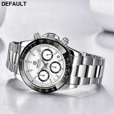 Relojes Hombre 2024 BENYAR New Watches Men Luxury Brand Chronograph Male Sport Waterproof Stainless Steel Quartz Watch