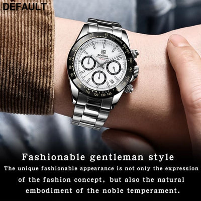 Relojes Hombre 2024 BENYAR New Watches Men Luxury Brand Chronograph Male Sport Waterproof Stainless Steel Quartz Watch