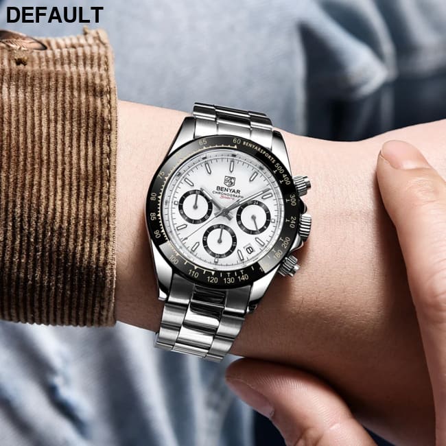 Relojes Hombre 2024 BENYAR New Watches Men Luxury Brand Chronograph Male Sport Waterproof Stainless Steel Quartz Watch