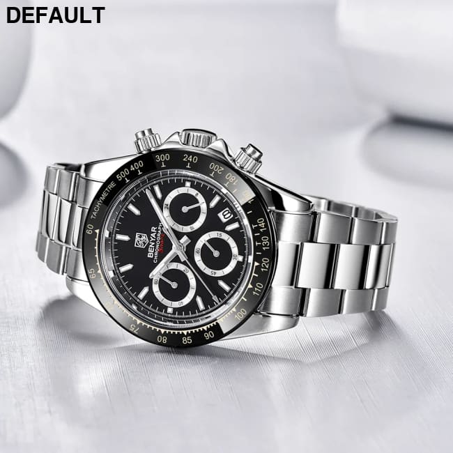 Relojes Hombre 2024 BENYAR New Watches Men Luxury Brand Chronograph Male Sport Waterproof Stainless Steel Quartz Watch