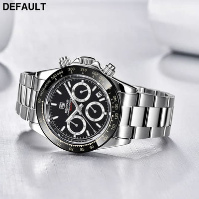 Relojes Hombre 2024 BENYAR New Watches Men Luxury Brand Chronograph Male Sport Waterproof Stainless Steel Quartz Watch