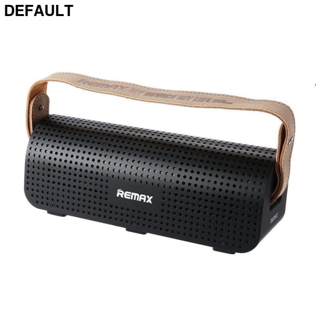 Remax H1 NFC Portble Bluetooth Speakers With Leather Straps BLACK Mini Portable