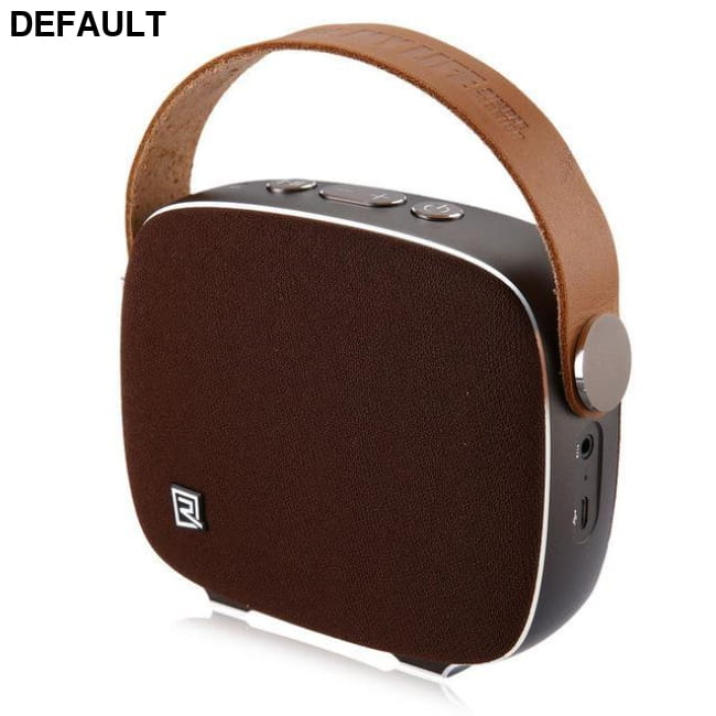 Remax M6 high quality mini portable desktop wireless Brown Bluetooth Speakers