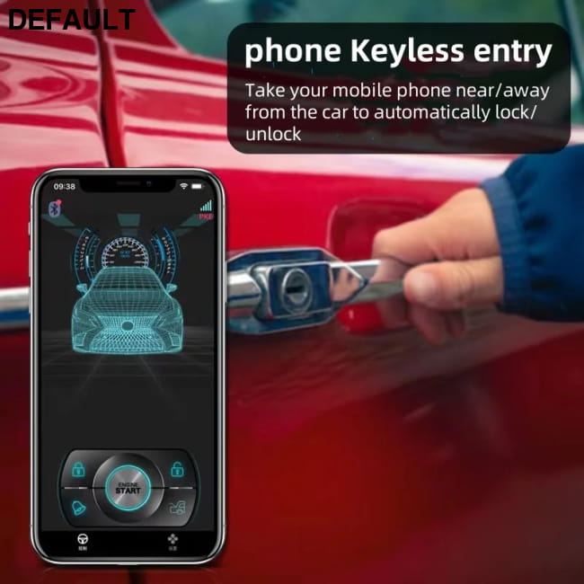 Remote Starter and Car Alarm Smart App Start Stop Electronics