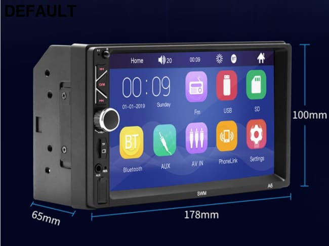 Reversing image touch HD car player Black Car Audio Receivers Best Selling Products Motor Vehicle A/V Players & In-Dash