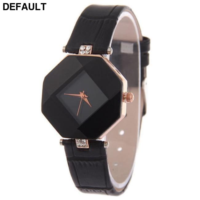 Rhinestone Dress Watch Black Women Watches