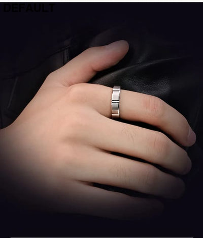Rings For Men Original Fashion Male Classics 5mm Fine Jewelry Narrow Wedding Engagement Jewelry,Engraving,Free Shipping