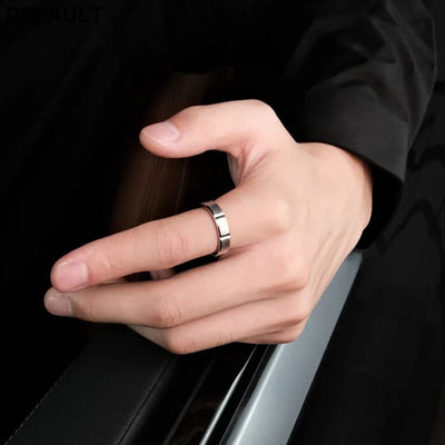 Rings For Men Original Fashion Male Classics 5mm Fine Jewelry Narrow Wedding Engagement Jewelry,Engraving,Free Shipping