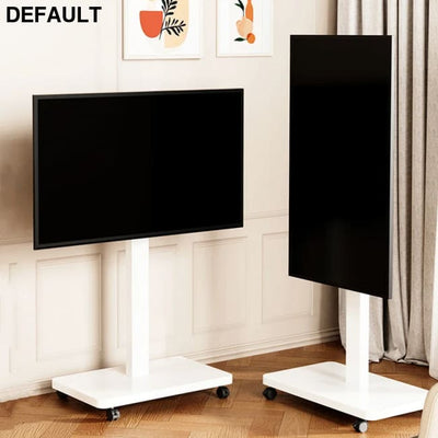 Rolling TV Stand for 10-43 Inch TVs PC Portable Mobile Cart on Wheels Universal Floor Stands with Swivel Mount Fit