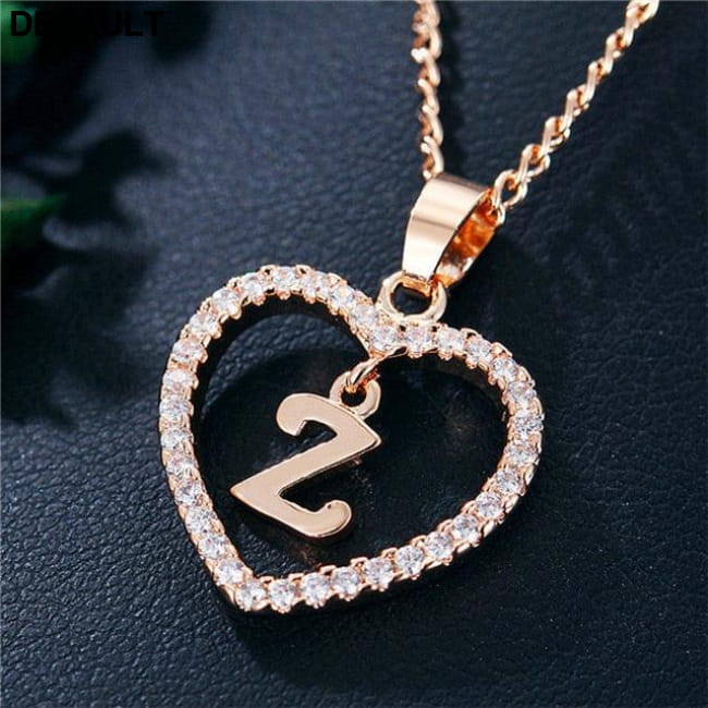 Romantic Love Pendant Necklace For Girls 2019 Women Z Sterling Silver Necklaces