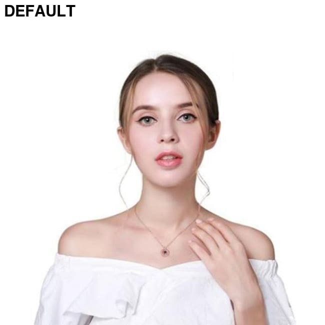 Romantic Projection Necklace for Weddings Sterling Silver Necklaces