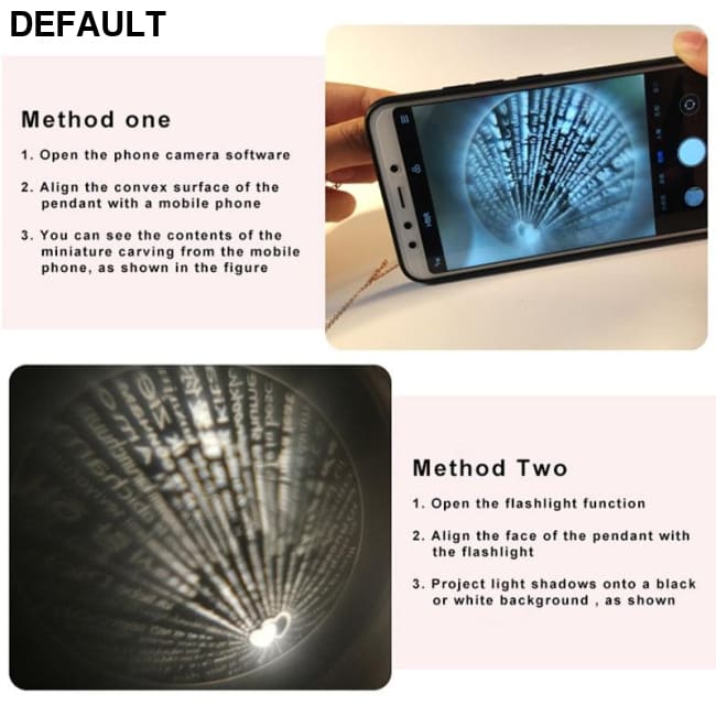 Romantic Projection Necklace for Weddings Sterling Silver Necklaces