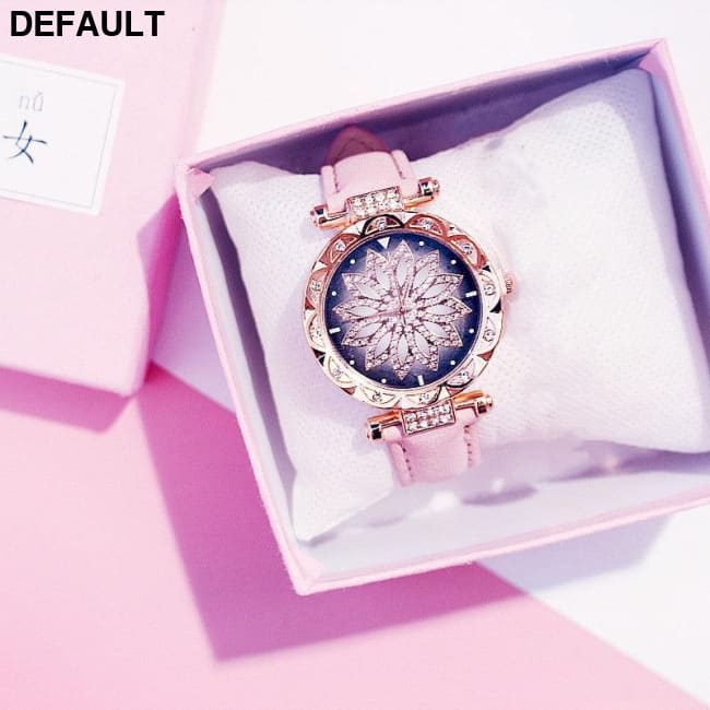 Rose Gold Diamond Watch Pink Women Watches