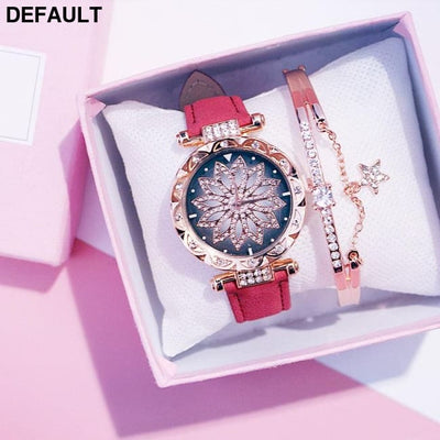 Rose Gold Diamond Watch Women Watches