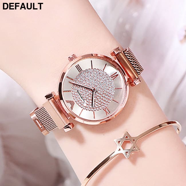 Rose Gold Diamond Watches Women