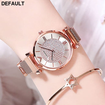 Rose Gold Diamond Watches Women