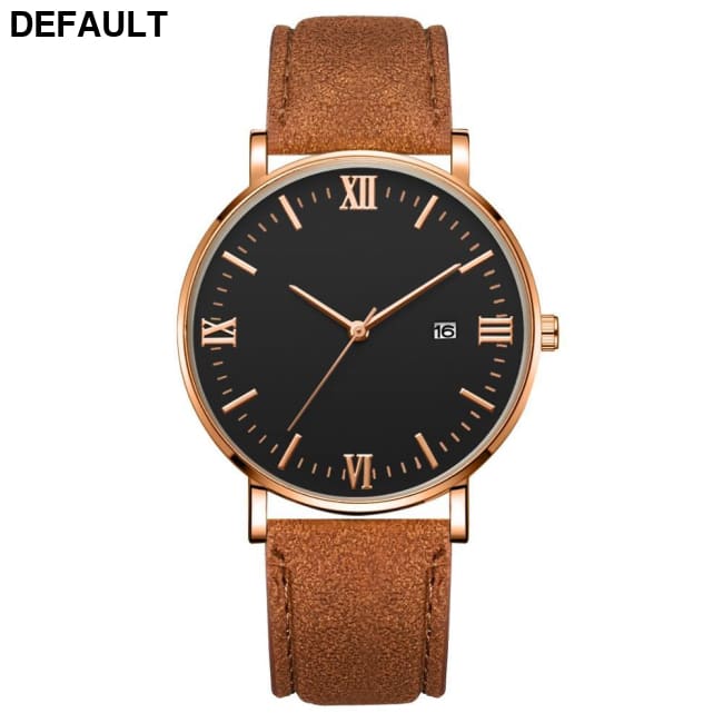 Rose Gold Men’s Watch As Show-4 Men Quartz Watches Best Selling Products