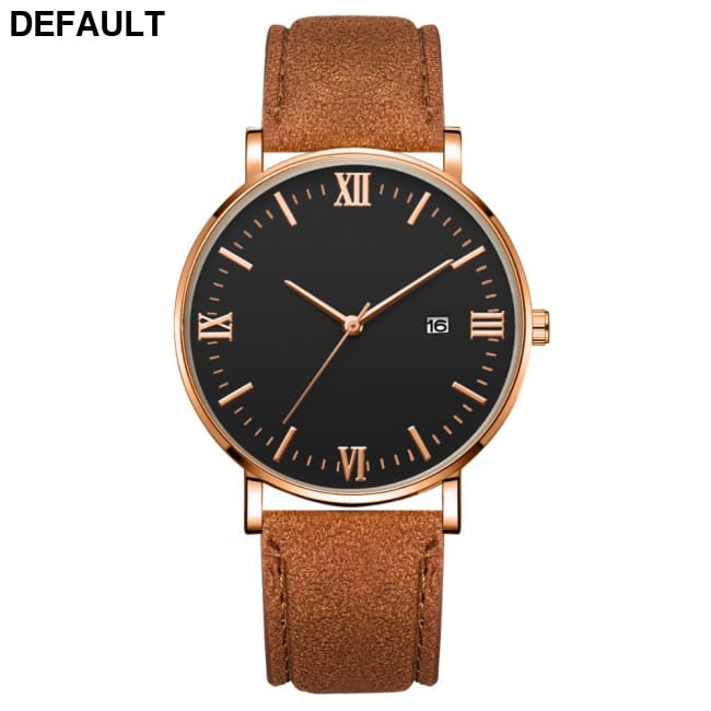 Rose Gold Men’s Watch Men Quartz Watches Best Selling Products